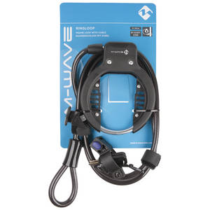 M-WAVE Ringloop frame lock with cable