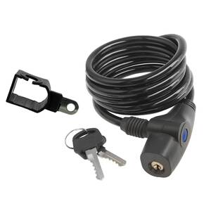 8 C spiral cable lock