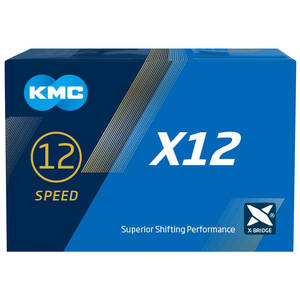 KMC X12 Ti-N Gold indicador desgaste cadena