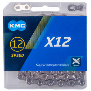 KMC X12 Silver derailleur chain