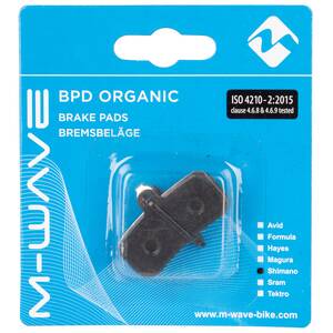 M-WAVE BPD Organic S2 brake pads for disc brake