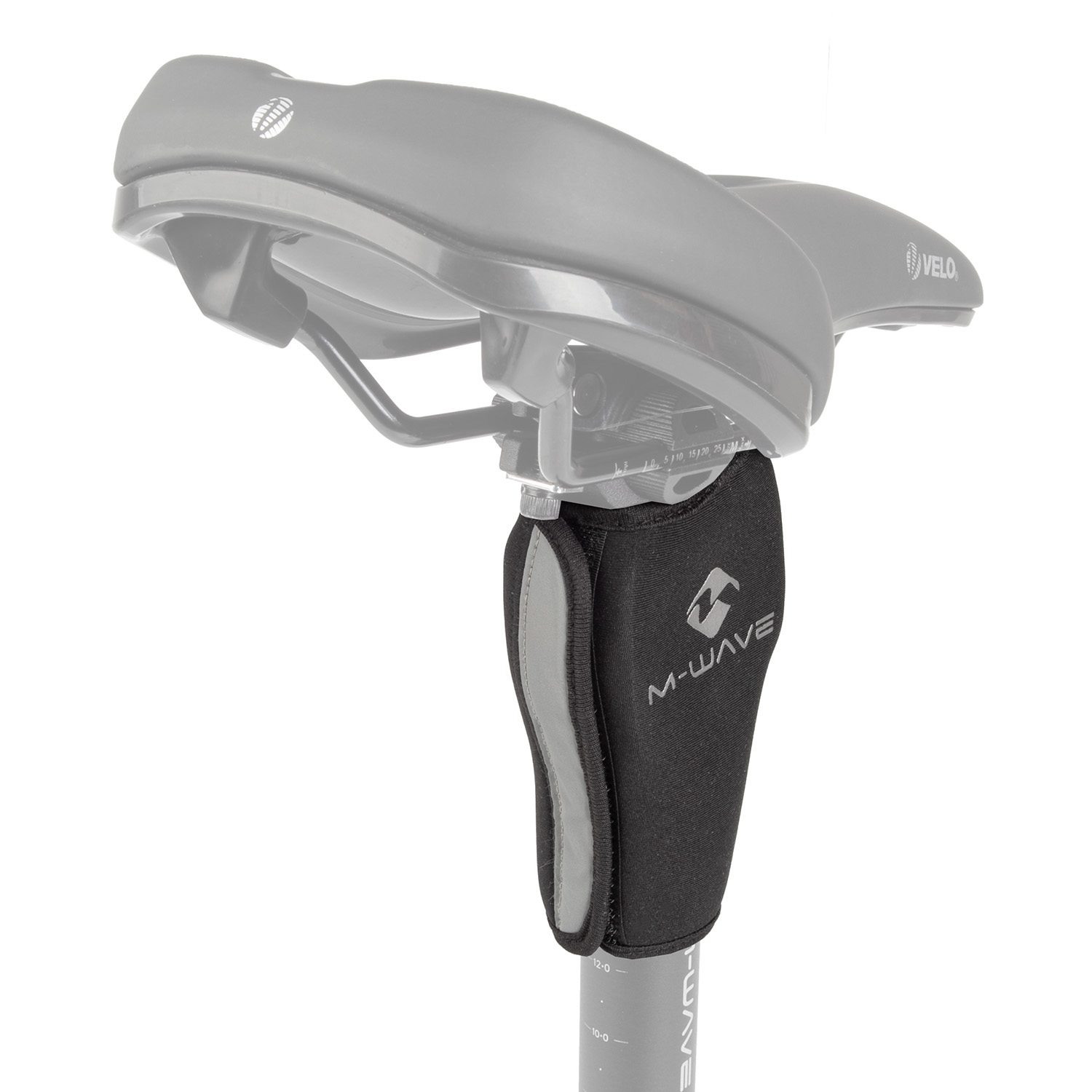 M-Wave Fourspring Vario Sattelstütze – Federweg 20mm, Verstellbar, Für 50-90kg, Ø30,9mm