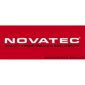 NOVATEC  200 x 500 Aufkleber, Rückseite klebend