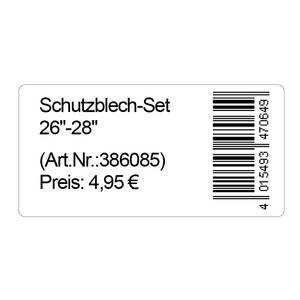  62 x 45 mm Etichette a trasferimento termico