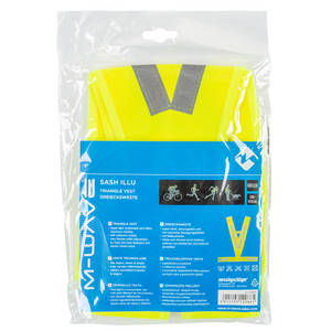 M-WAVE Sash Illu chaleco triangular