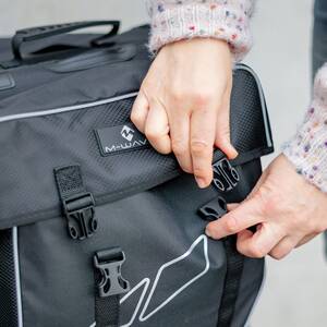 M-WAVE Amsterdam Triple pannier bag M-WAVE Amsterdam Triple pannier bag