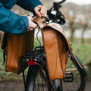 M-WAVE Amsterdam Double L Gepäckträgertasche