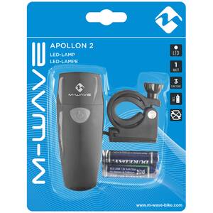 M-WAVE Apollon 2 Batterie Frontlicht