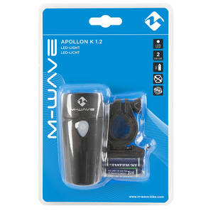 M-WAVE Apollon K 1.2 Luce anteriore della batteria