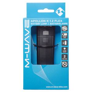 M-WAVE Apollon K 1.2 Flex Batterie-Frontlicht M-WAVE Apollon K 1.2 Flex Batterie-Frontlicht