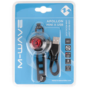 M-WAVE Apollon Mini A USB accumulator flashing light