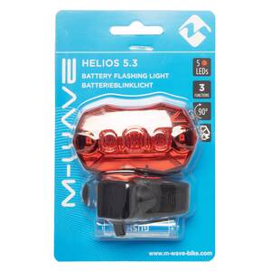 M-WAVE Helios 5.3 Luz intermitente de batería