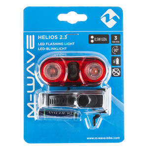 M-WAVE Helios 2.3 Batterie-Blinklicht