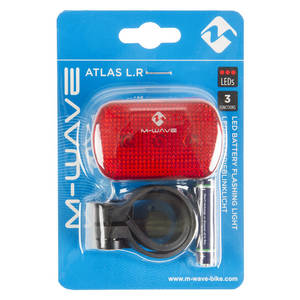 M-WAVE Atlas L.R Luz intermitente de batería