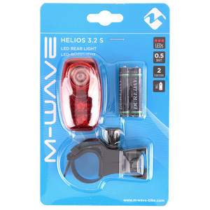 M-WAVE Helios 3.2 S Luz intermitente de batería