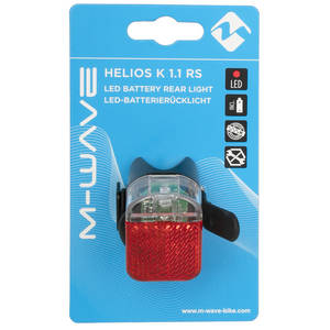 M-WAVE Helios K 1.1 RS Luz trasera de la batería
