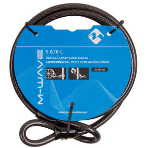 M-WAVE S 8.18 L cable de bloqueo