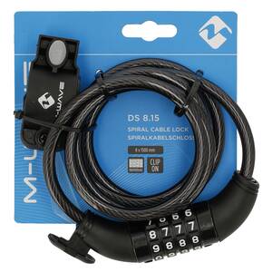 M-WAVE DS 8.15 spiral cable lock
