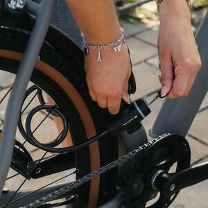 M-WAVE S 10.18 spiral cable lock