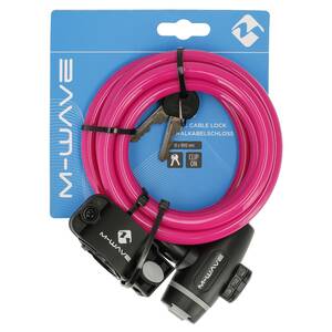 M-WAVE S 10.18 spiral cable lock