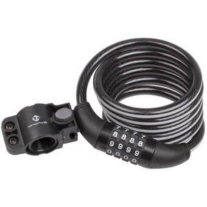 M-WAVE DS 10.18 Illu reflex spiral cable lock