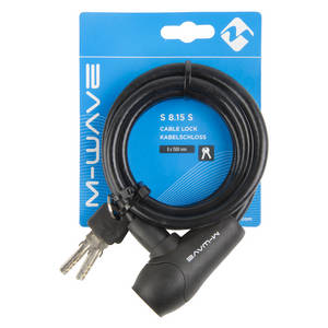 M-WAVE S 8.15 S bloqueo de cable espiral