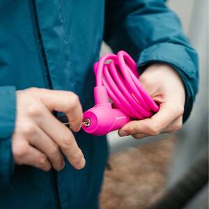 M-WAVE S 8.15 S bloqueo de cable espiral