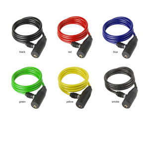 6 C spiral cable lock