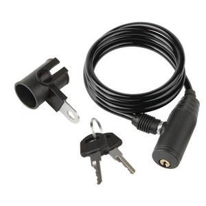 6 C spiral cable lock