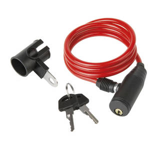 6 C spiral cable lock