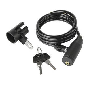 6 C spiral cable lock