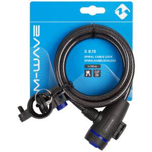 M-WAVE S 8.15 bloqueo de cable espiral