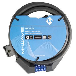 M-WAVE DS 12.18 Cavo a spirale antifurto