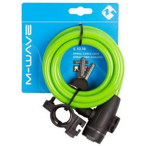 M-WAVE S 10.18 Cavo a spirale antifurto