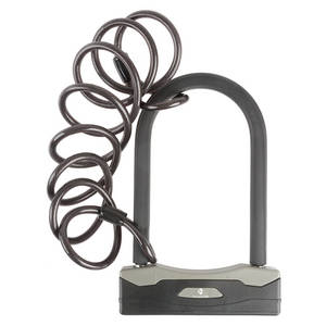 M-WAVE B & S Blocco antifurto con cavo a spirale