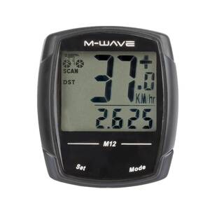 M-WAVE M12 Fahrradcomputer