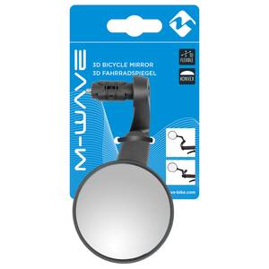 M-WAVE Spy Space In XL bicycle mirror