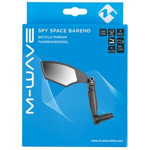 M-WAVE Spy Space Barend Specchietto bicicletta