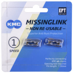 KMC e1NR EPT Silver Missinglink conector