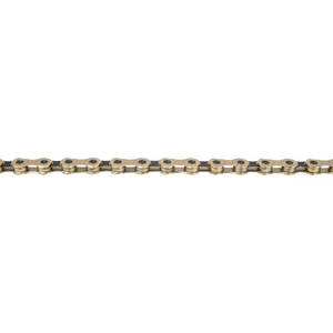 KMC X12 Ti-N Gold/Black indicador desgaste cadena