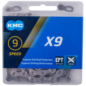 KMC X9 EPT derailleur chain