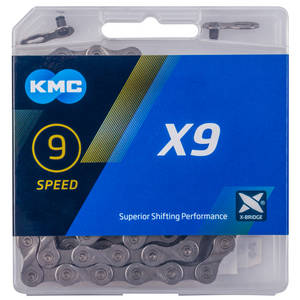 KMC X9 Grey indicador desgaste cadena