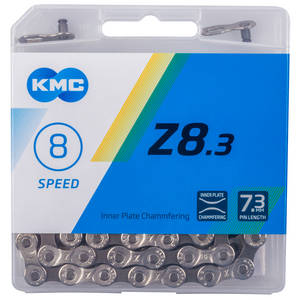 KMC Z8 Silver/Grey indicador desgaste cadena