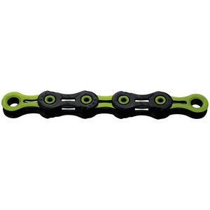 KMC DLC11 waxed Green indicador desgaste cadena