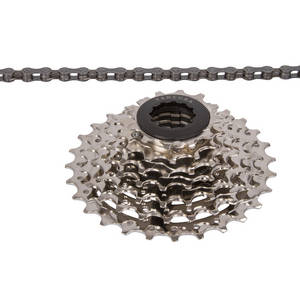 VENTURA Power 7 speed set of chain and cassette