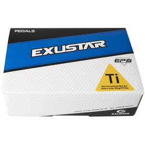 EXUSTAR E-PM215+TI pedales con calas