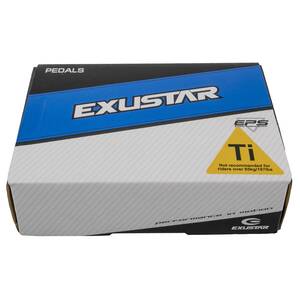 EXUSTAR E-PM222TI Pedale clipless