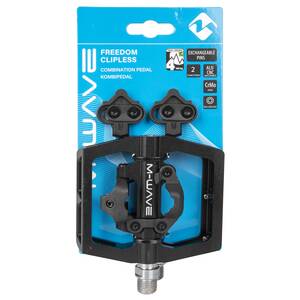 M-WAVE Freedom clipless pedal combinador