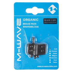 M-WAVE BPD Organic ASP1 brake pads for disc brake