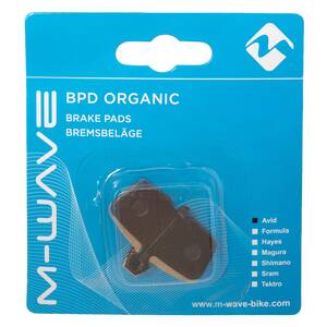 M-WAVE BPD Organic AS2 brake pads for disc brake